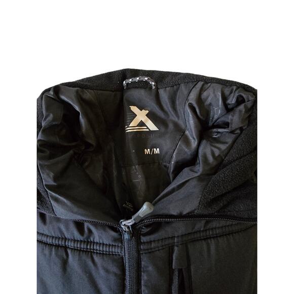 Zero Xposure Men's Lightweight Puffer Jacket Size M Zip Up 42" Chest 28" long - Picture 4 of 7